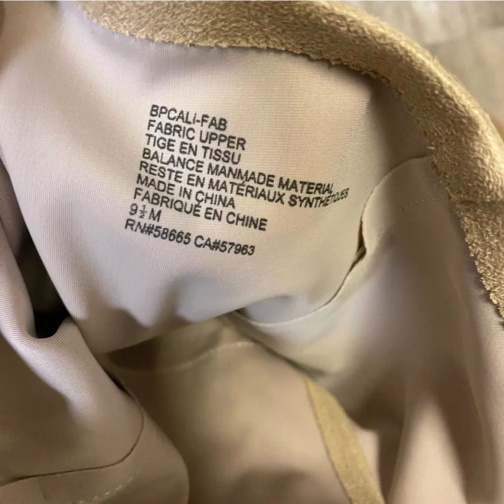 BP | Cali Stretch Over The Knee Vegan Suede Boots In Taupe Size 9.5 NWOT